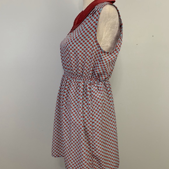 ModCloth heart print mini dress - Picture 2 of 4